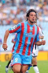 Gianvito Plasmati, qui in maglia Catania