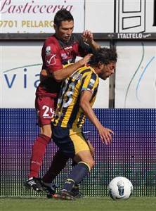 Ivano Baldanzeddu con la maglia della Juve Stabia (getty images)