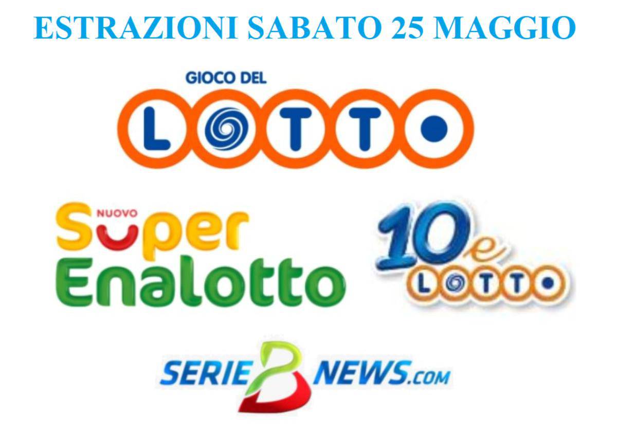 Lotto SuperEnalotto 25 maggio