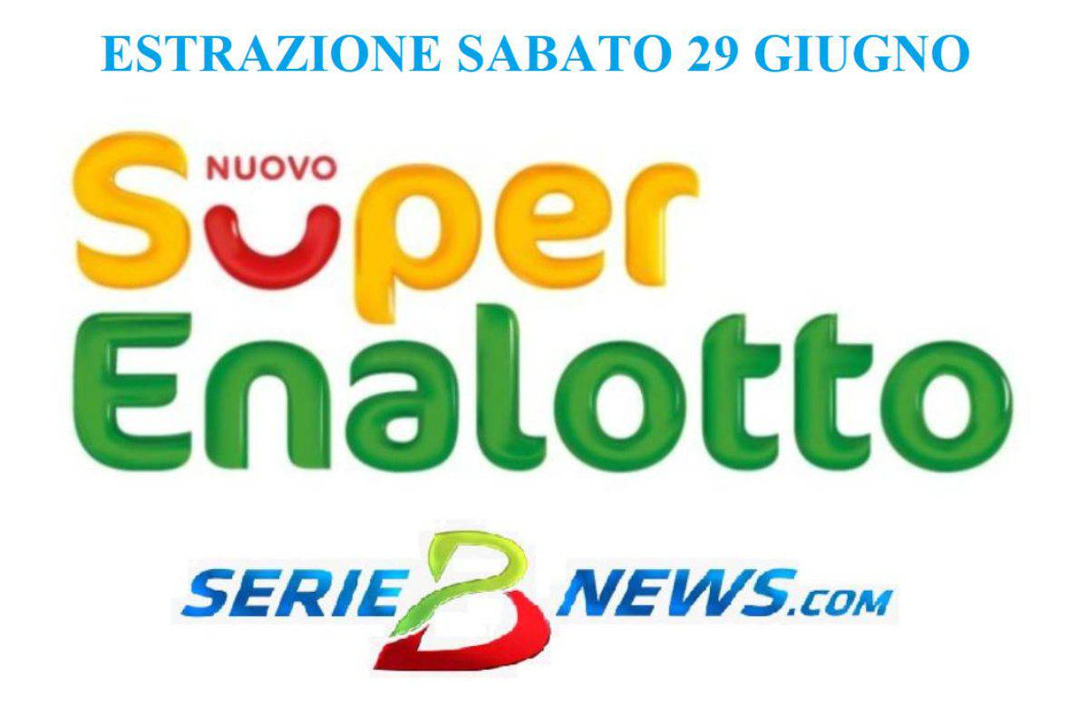 SuperEnalotto jackpot 29 giugno 2019