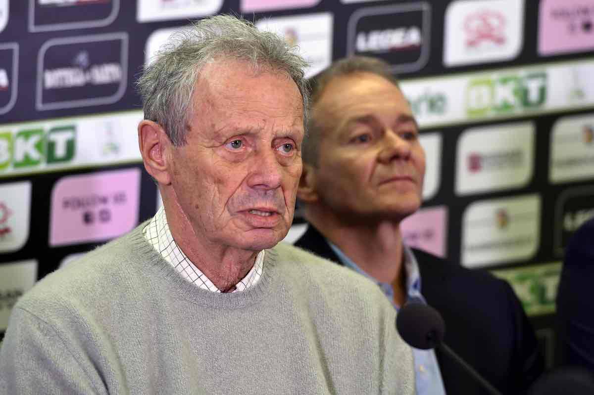 Palermo Zamparini radiato inibito Figc