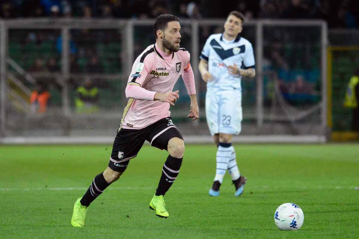 calciomercato Lecce Rispoli Palermo