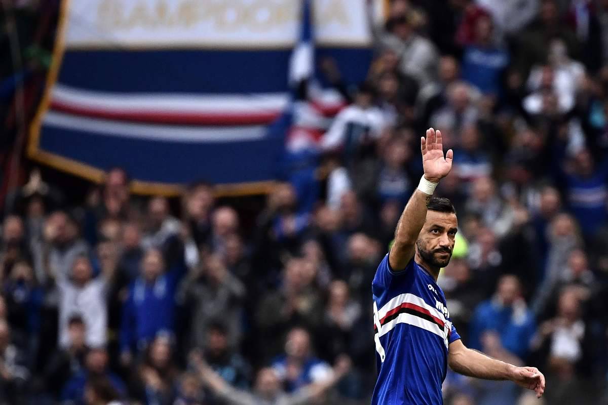 Quagliarella Sampdoria Juve Stabia