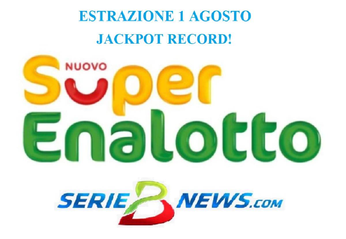 Jackpot SuperEnalotto Lotto 10eLotto
