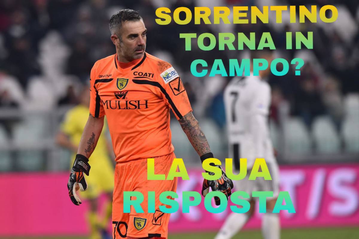 Sorrentino torna in campo? La sua risposta