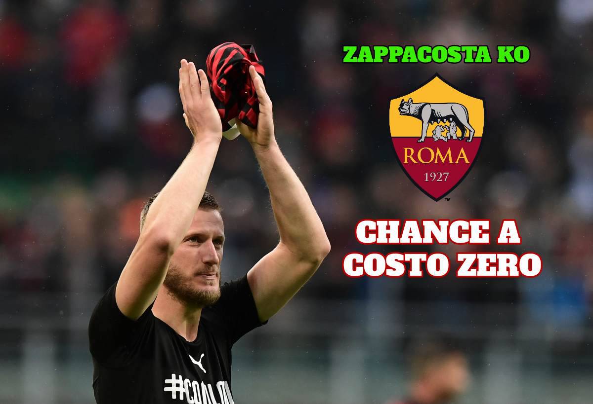 Roma, Zappacosta ko: chance Abate