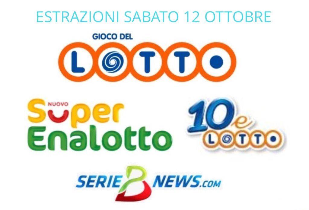 Estrazione Lotto, SuperEnalotto, 10eLotto