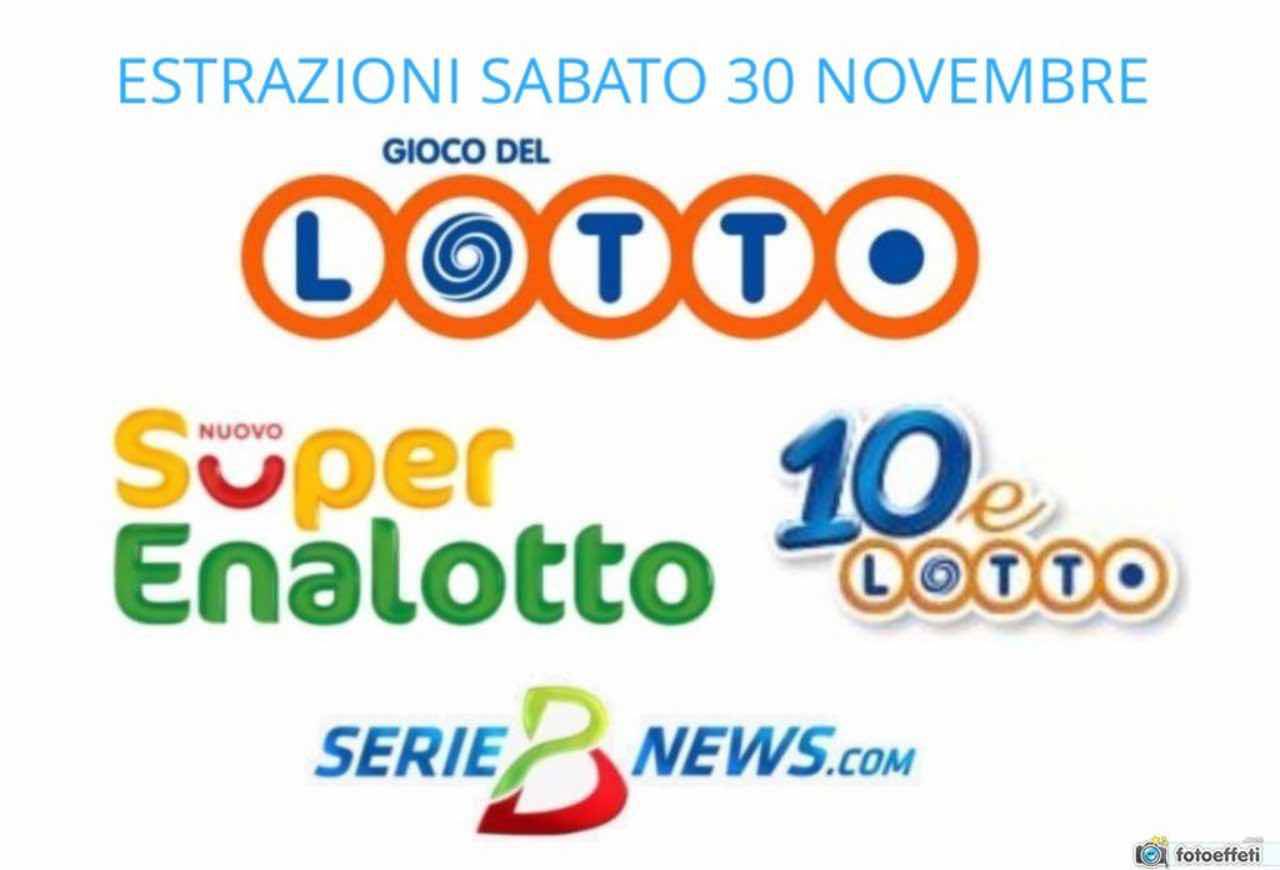 Estrazione Lotto, SuperEnalotto, 10eLotto
