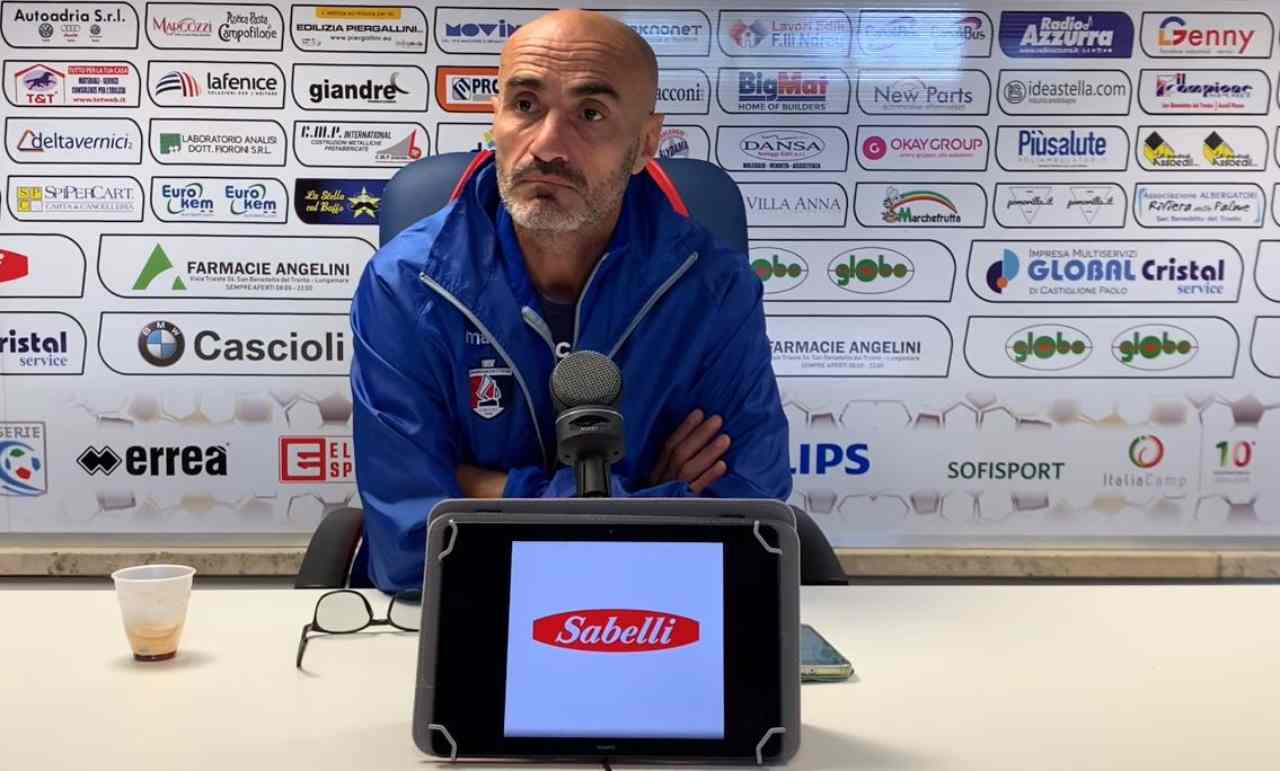 Sambenedettese, ufficiali le dimissioni di Zironelli: torna Montero