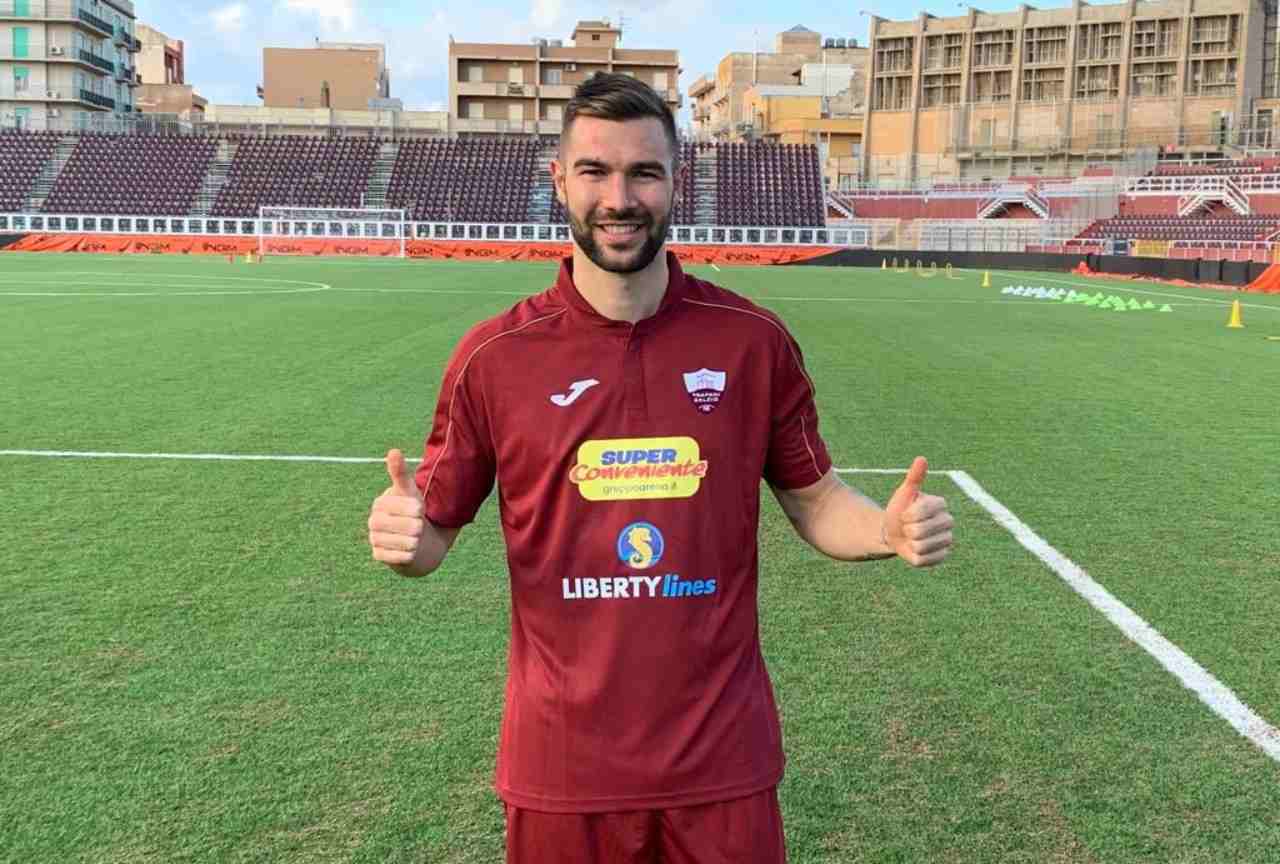 Calcioemrcato Trapani, ufficiale Fausto Grillo: l'annuncio