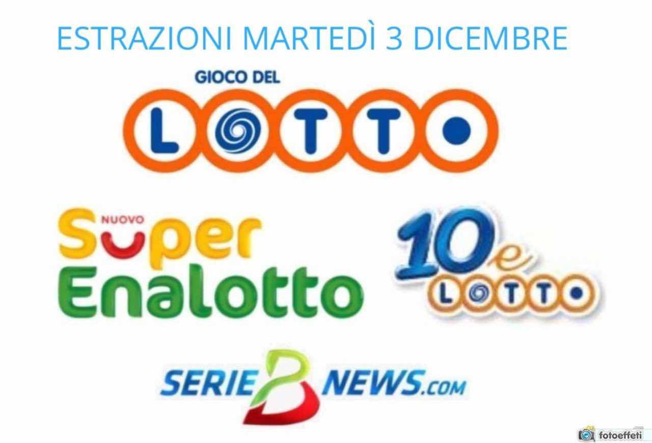 Estrazione Lotto, SuperEnalotto, 10eLotto