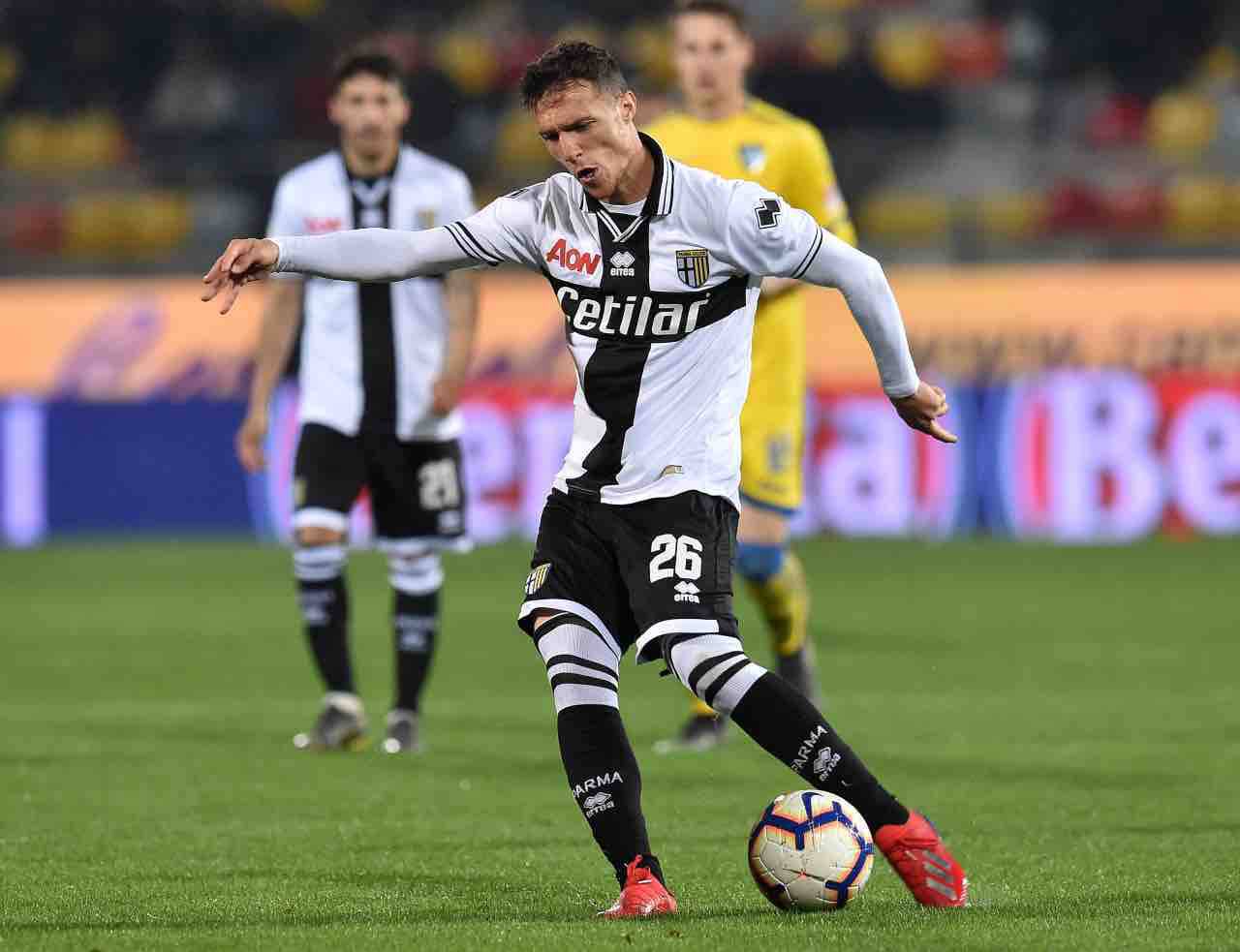 Coppa Italia Parma Frosinone risultato formazioni tabellino