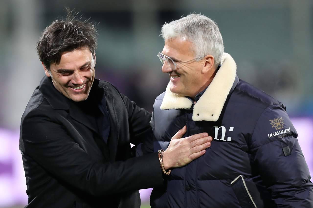 Montella e Venturato in Fiorentina-Cittadella, Coppa Italia