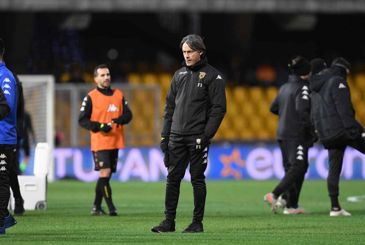 Benevento Inzaghi portafoglio perso ritrovato restituito Serie B