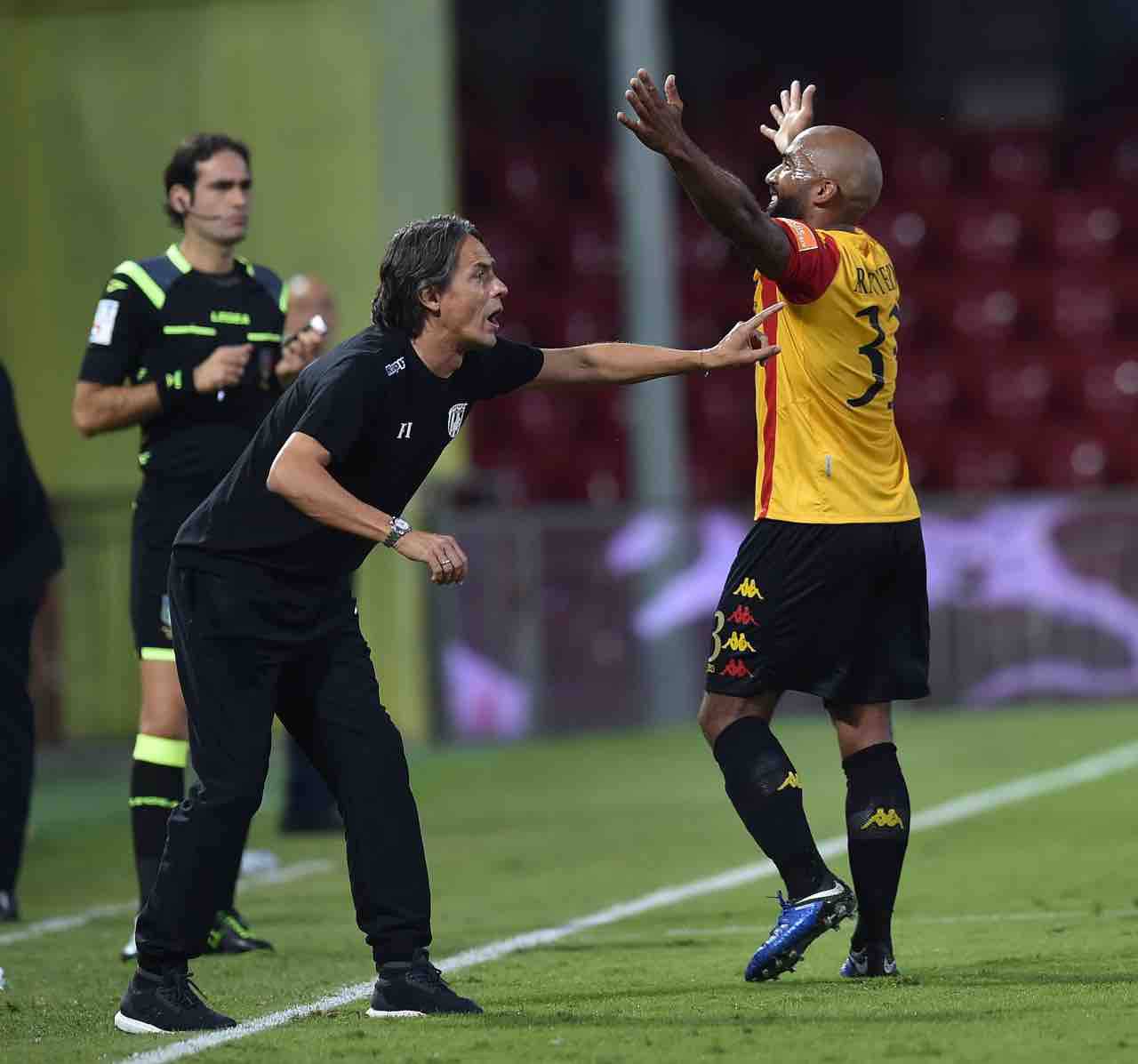 Benevento Inzaghi portafoglio perso ritrovato restituito Serie B
