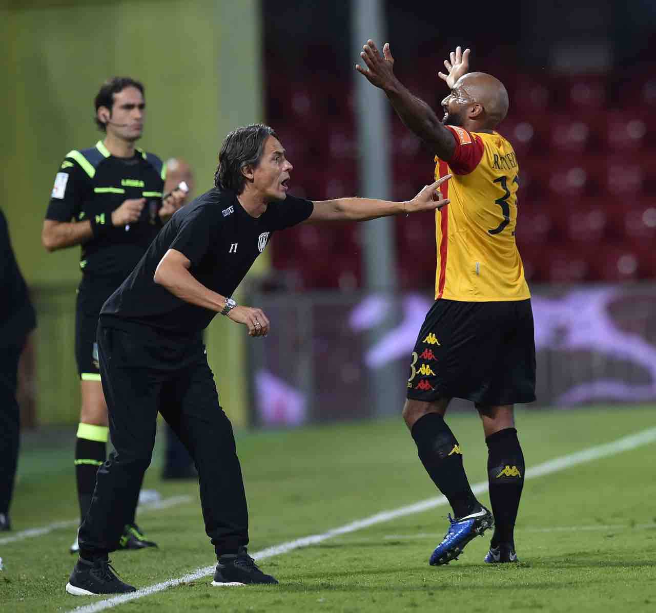 Benevento Inzaghi Coronavirus