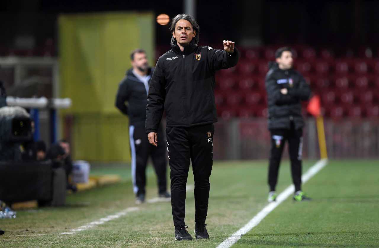 Benevento Inzaghi Coronavirus