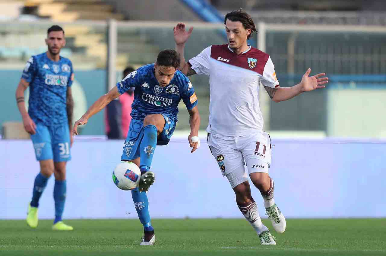 Salernitana Djuric Serie A Serie B