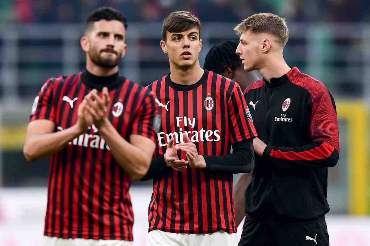 Milan Daniel Maldini esordio Verona Serie A