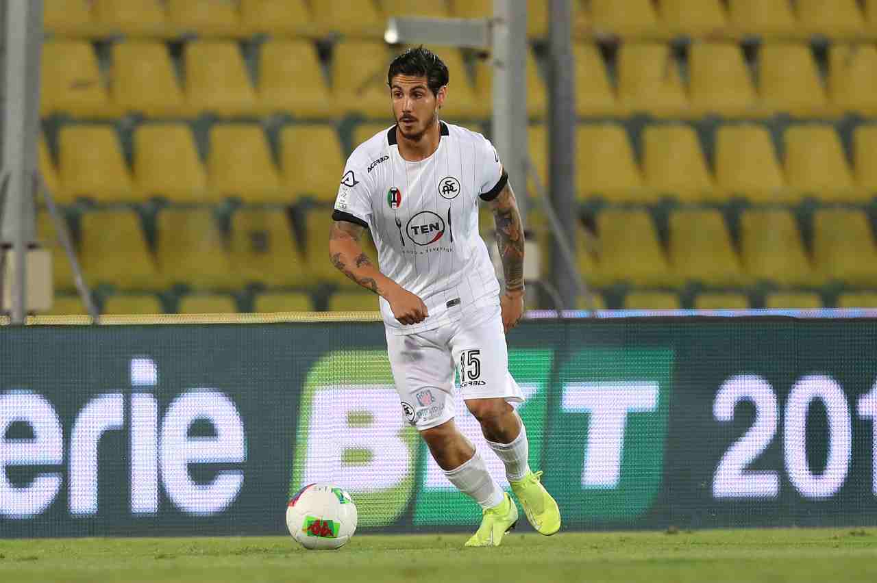 Calciomercato, il Vicenza in pole position per Mastinu dello Spezia