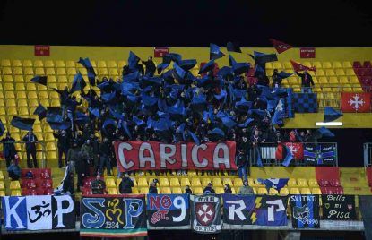 Tifosi del Pisa, primo in Serie B