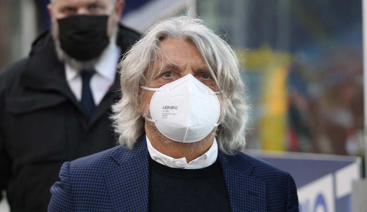 Massimo Ferrero pensieroso