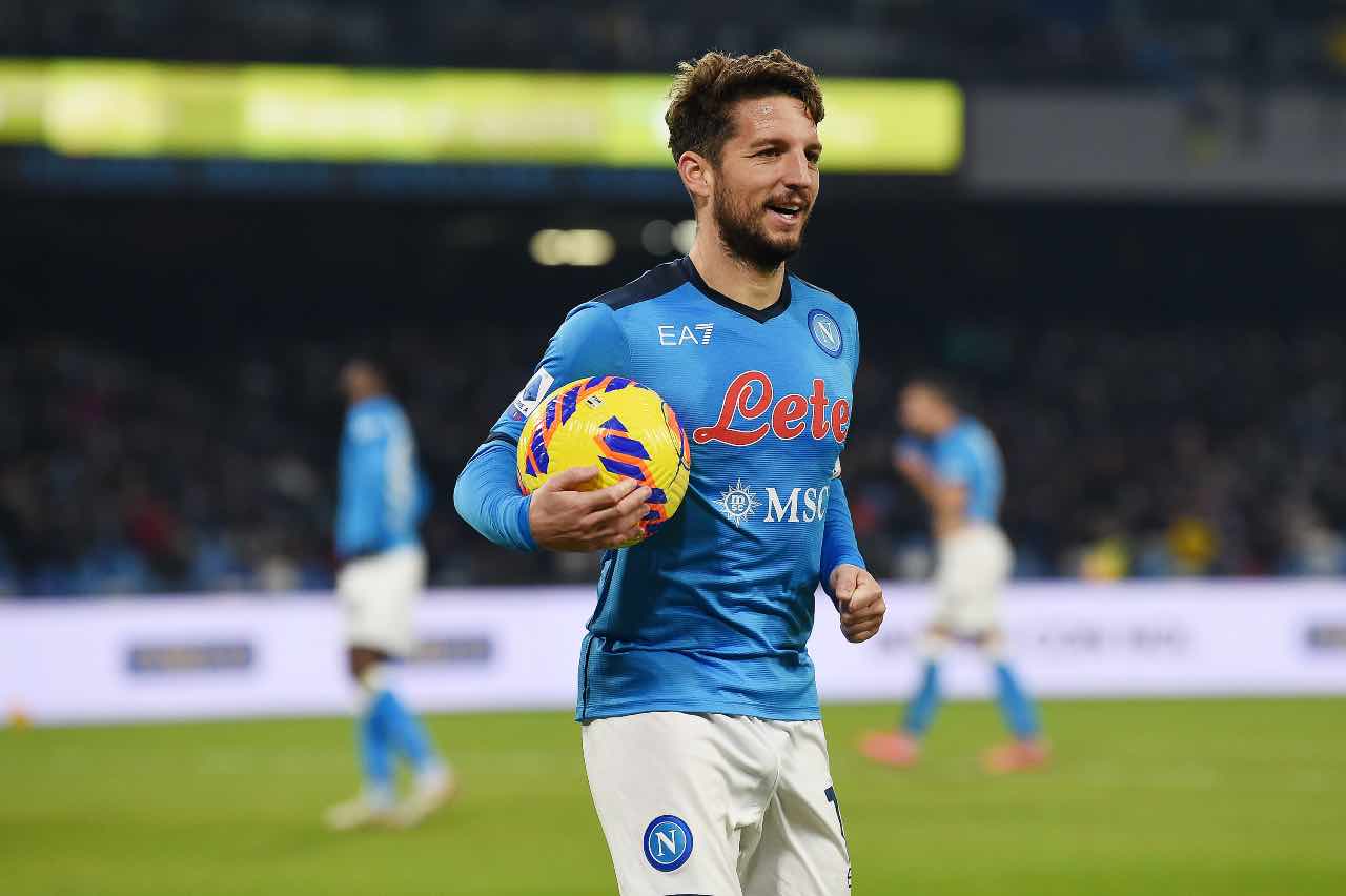 Strefezza esalta Mertens