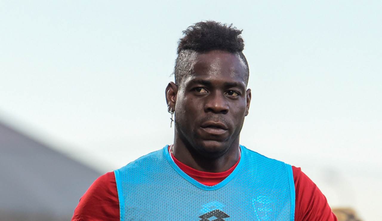 Mario Balotelli allenamento