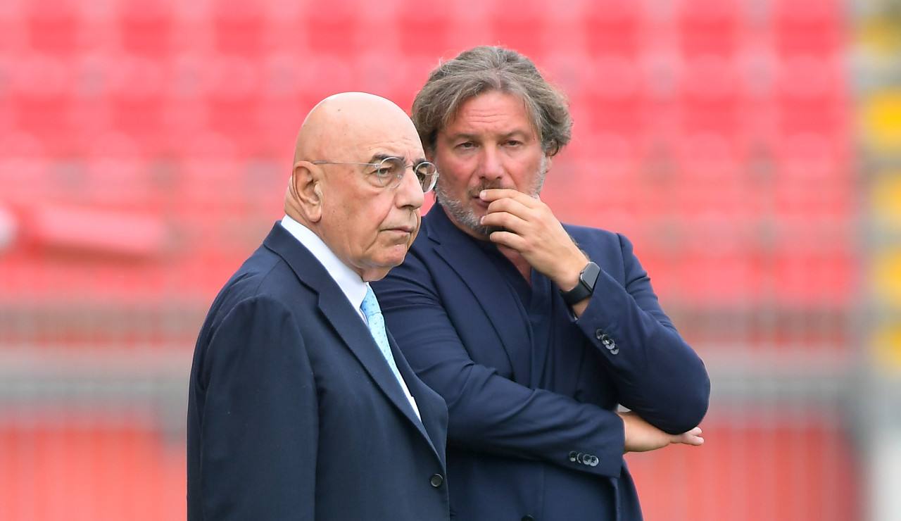 Adriano Galliani e Giovanni Stroppa