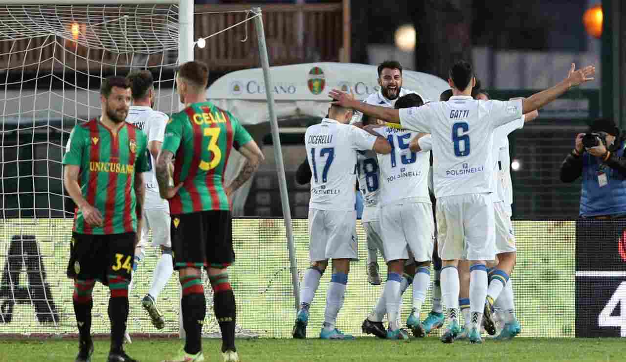Ternana Frosinone, Serie B