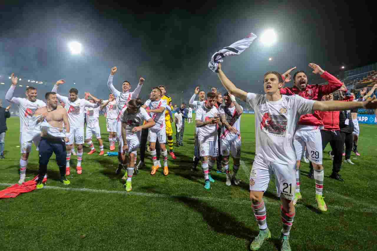 Cremonese Monza Pisa Lecce Alessandria Serie B