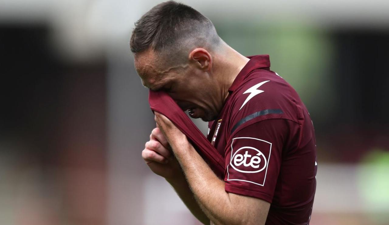 Franck Ribery in lacrime