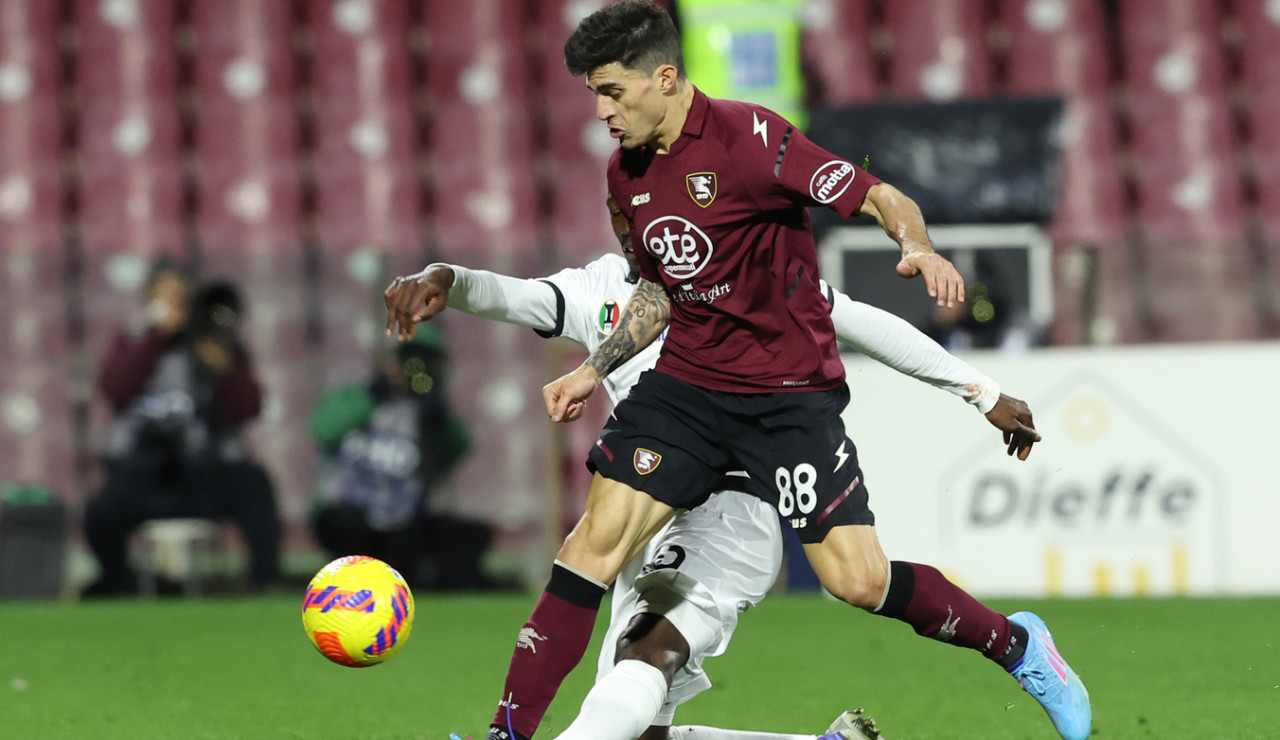 Diego Perotti in azione