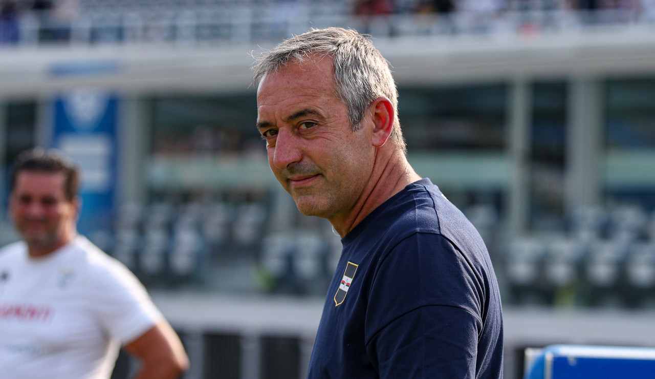 Marco Giampaolo in allenamento