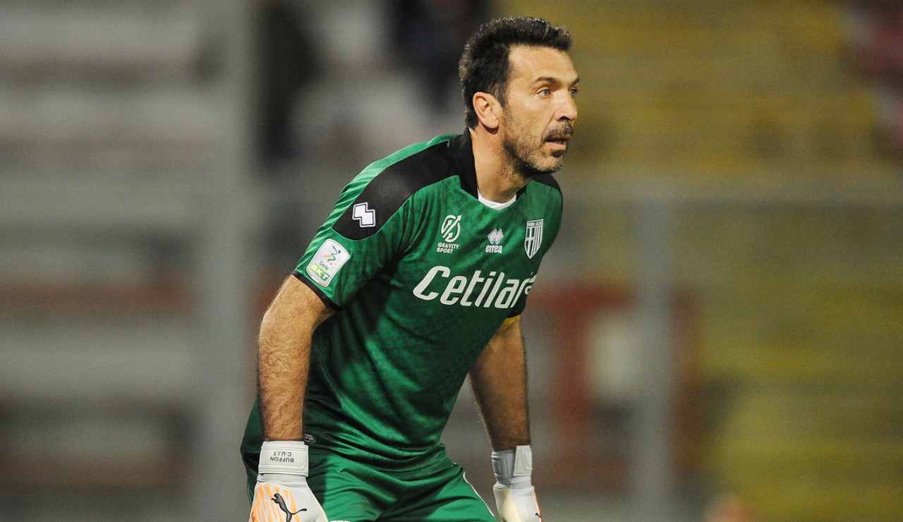 Gigi Buffon in campo