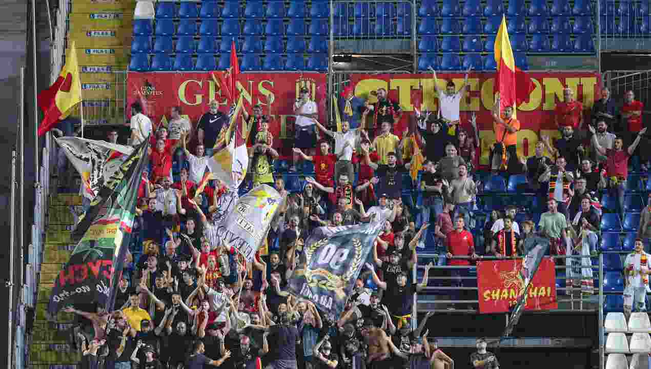 Tifosi del Benevento a Brescia