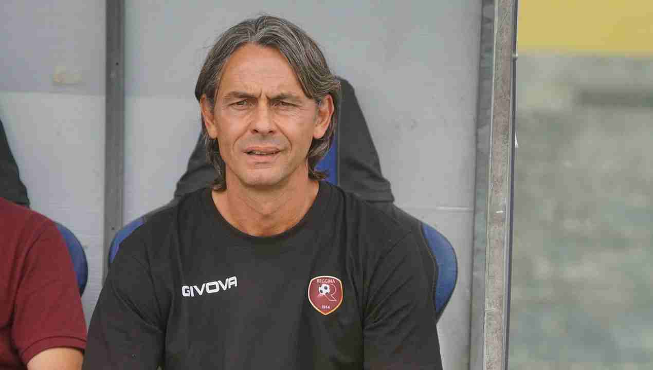 Filippo Inzaghi primo in classifica con la Reggina