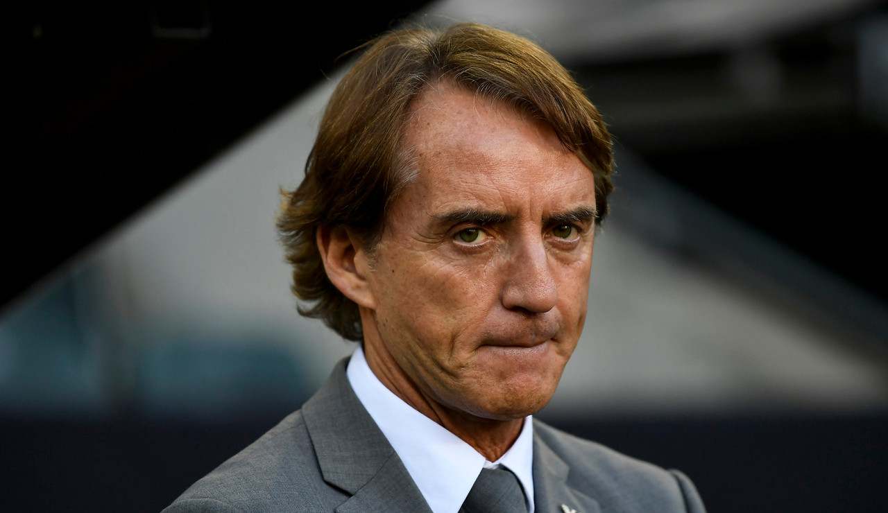 Roberto Mancini perplesso