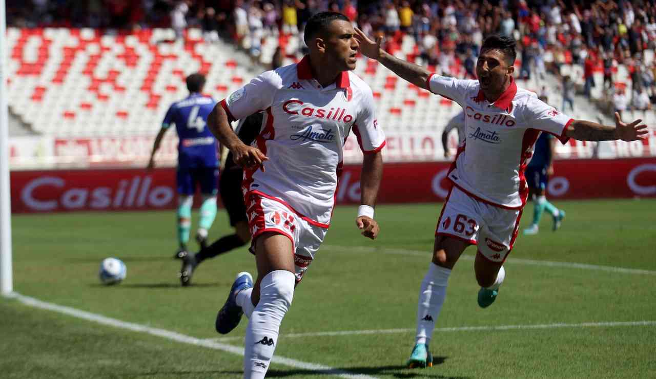 Walid Cheddira in azione