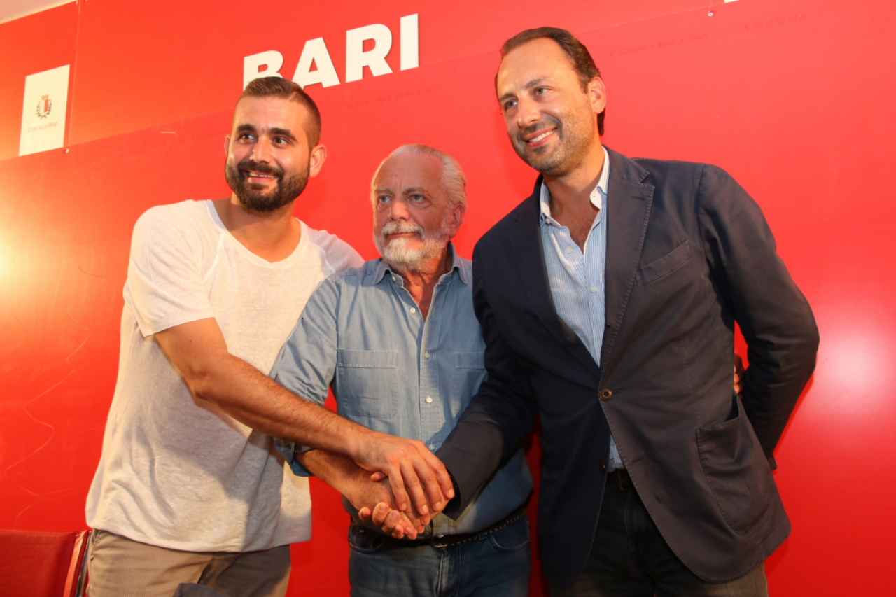 Non gioca mai e De Laurentiis lo porta al Bari: affare di famiglia