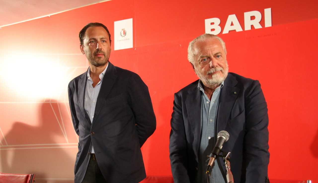 Luigi e Aurelio De Laurentiis conferenza stampa