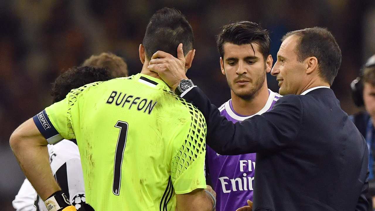 Buffon e Allegri