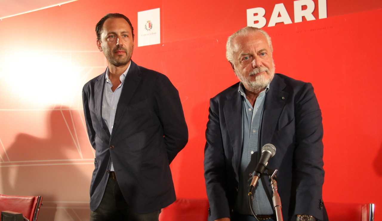 Luigi De Laurentiis con papà Aurelio