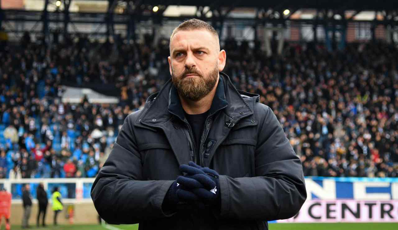 Daniele De Rossi concentrato