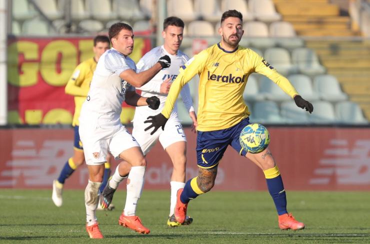 Luca Tremolada in azione