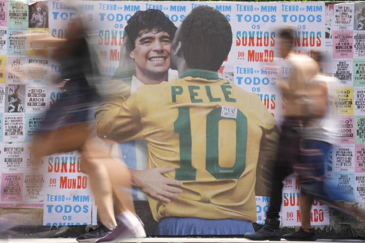 Pelé e Maradona 