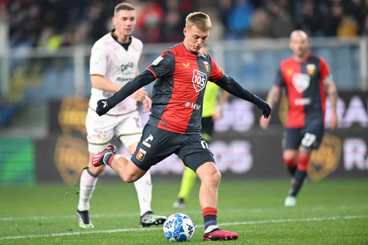 Il Genoa batte il Palermo con una rete di Gudmundsson