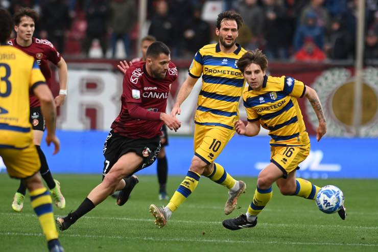 Il Parma vince contro la Reggina
