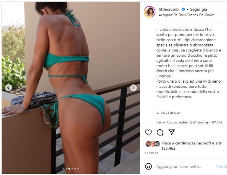 Elisabetta Canalis bikini fondoschiena