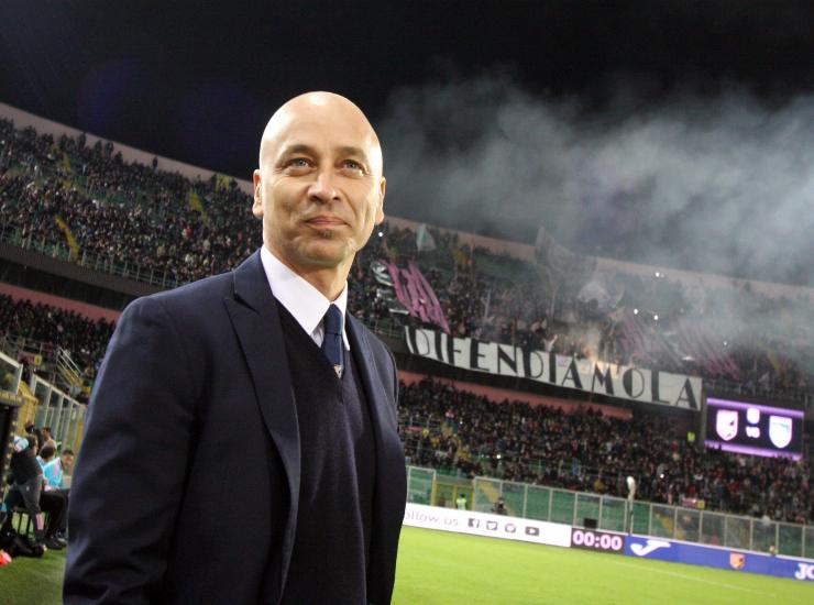 Eugenio Corini e il futuro a rischio a Palermo